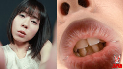 Beautiful older sister Marika Naruse subjective virtual tongue kiss