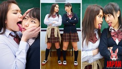 Face Licking Lesbian Battle ****girl Edition Misora Hayama Rena Kitamura