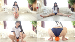 &quot;A girl in gym clothes rolls a ball with her butt and feels good&quot; Yayoi Hashimoto (Rion Izumi)③