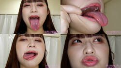 Misono Miizuhara - Erotic Long Tongue and Mouth Showing