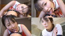 [Cheerleader beauty&#39;s thick tongue tongue face licking play &amp; spitting] Chiharu Nogi CH-⑨