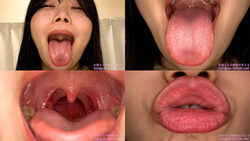 Yuno Kisaragi - Erotic Long Tongue and Mouth Showing