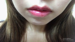 [¥ 1 示例视频： 嘴和嘴唇可爱女孩赃物观察-
