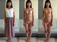 ★素人脱衣裸体女体观察★Rin 20岁【个人摄影】