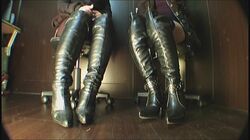Boot Monitor Knee High Boots: mp4 format