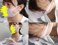 #29 【도예중/가슴칠라】여자여행에 혼란된 안경의 숨겨진 미녀