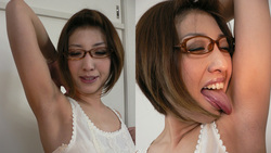 Licking aside even too good glasses beauty of INDEX style-CHAN's Sleeveless aside and licked! Edition [digital photos]
