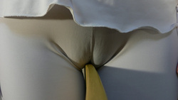 Color plywood into JPS clothed crotch white spats manage Cameltoe! Edition [digital photos]