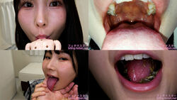 [Oral fetish] Kana Yura&#39;s maniac oral observation and oral fetish play! [Swallow whole]